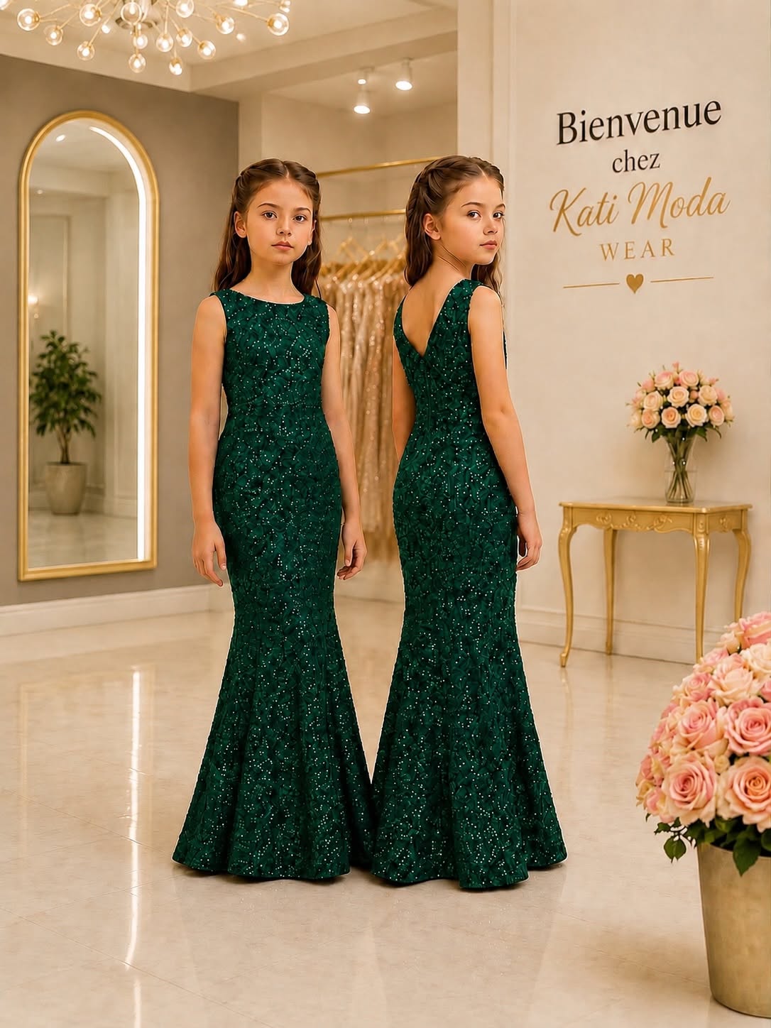 robe de soirée cintrée