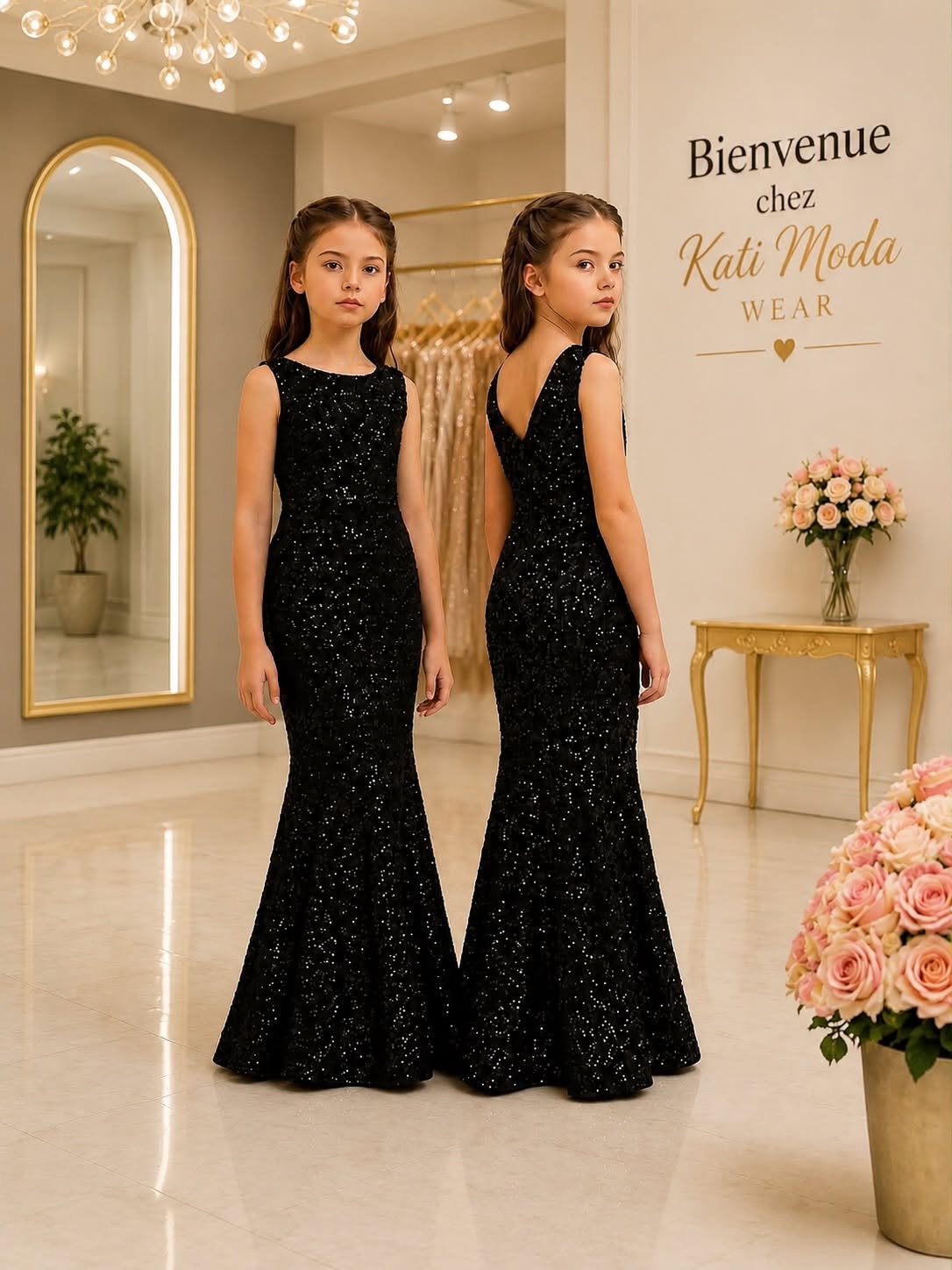 robe de soirée cintrée