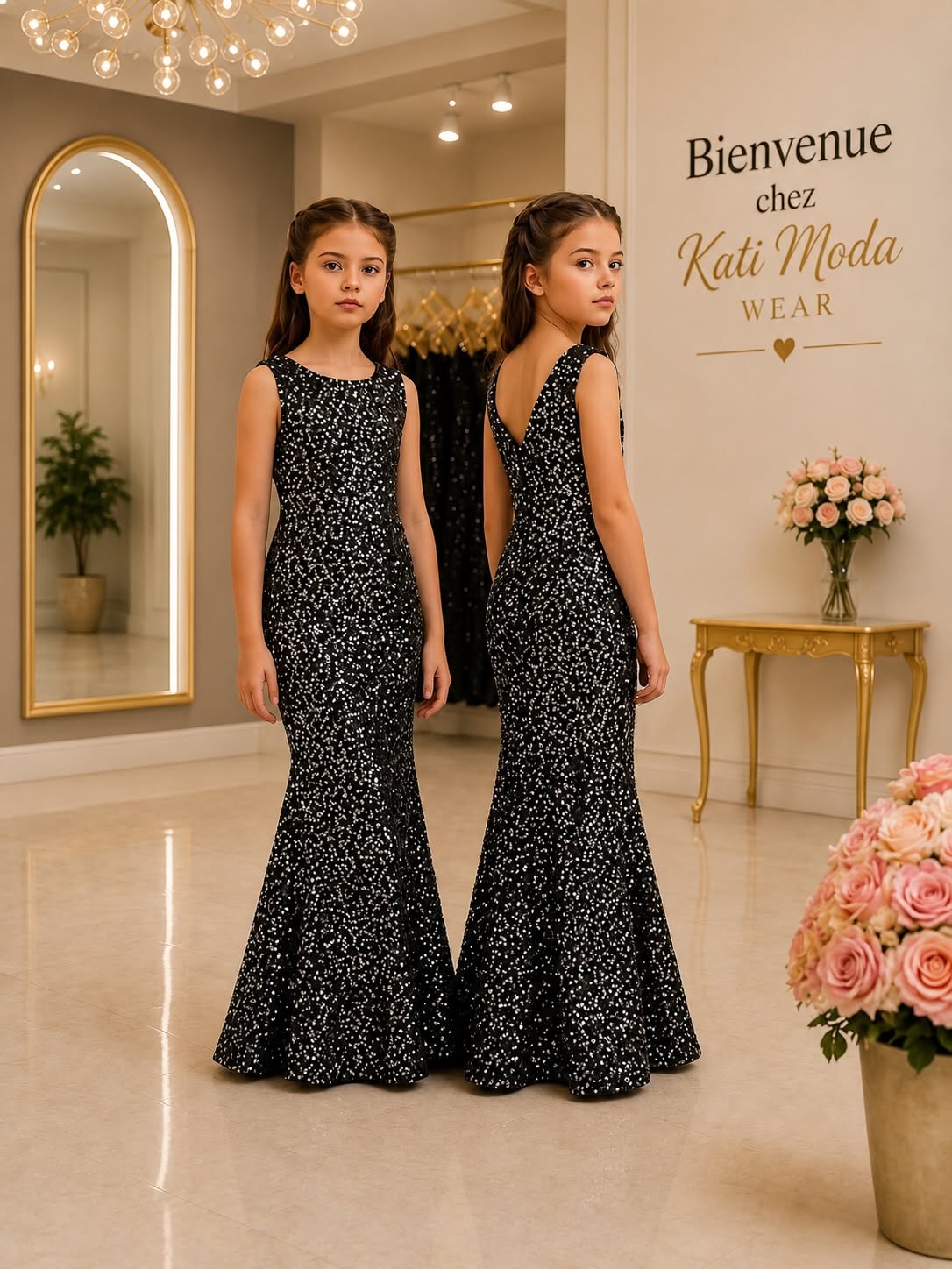 robe de soirée cintrée