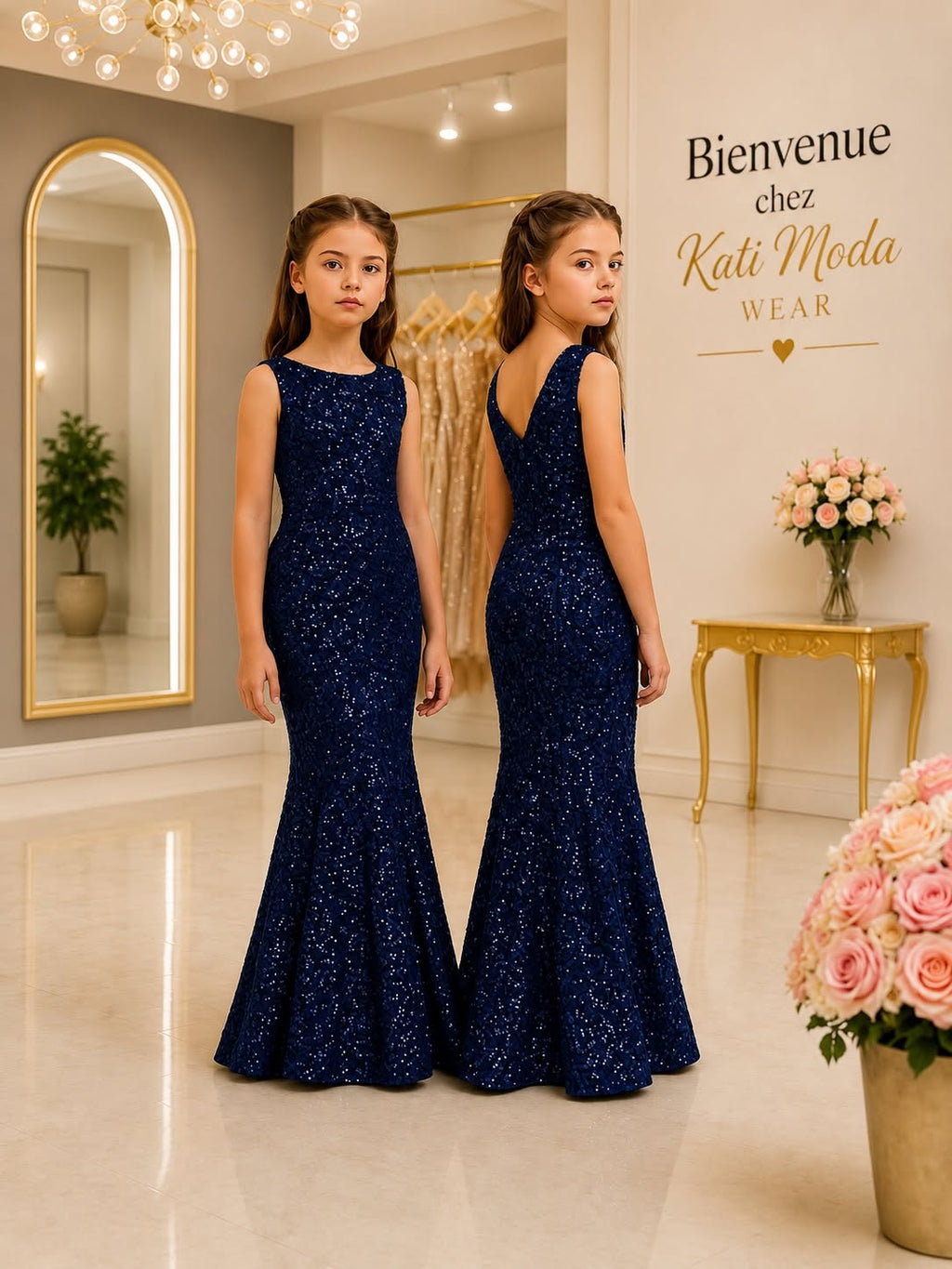 robe de soirée cintrée